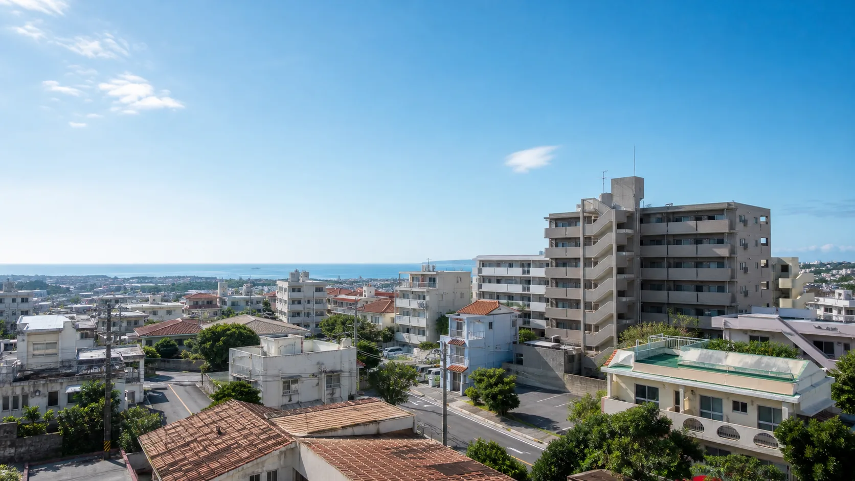 沖縄の住宅街